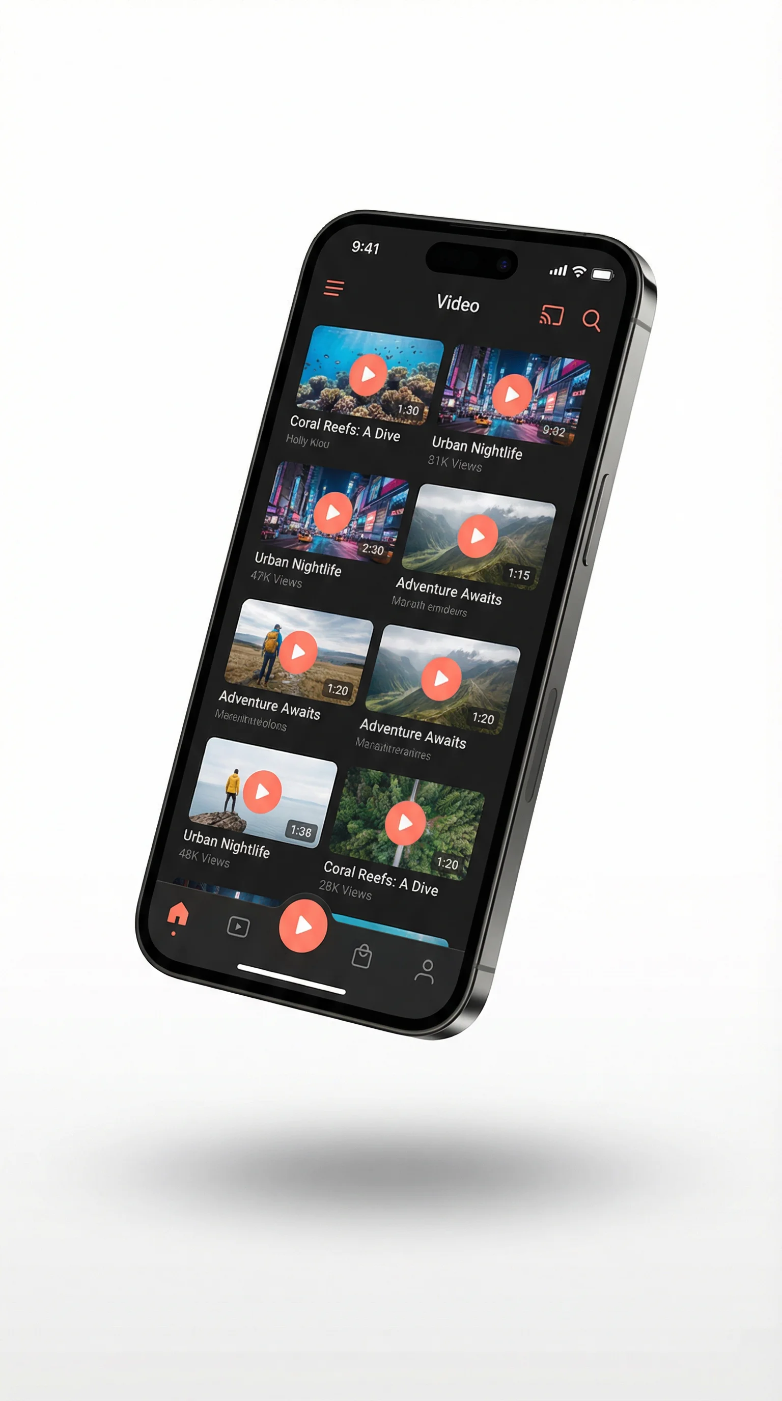 海角APP客户端界面展示